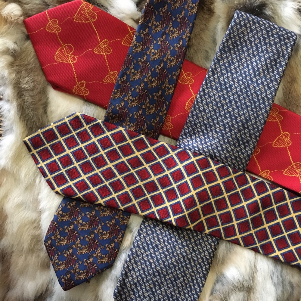 DIOR, YSL, ZEGNA Silk Tie Bundle🚩SELLING 3 ONLY🚩 - Picture 2 of 7